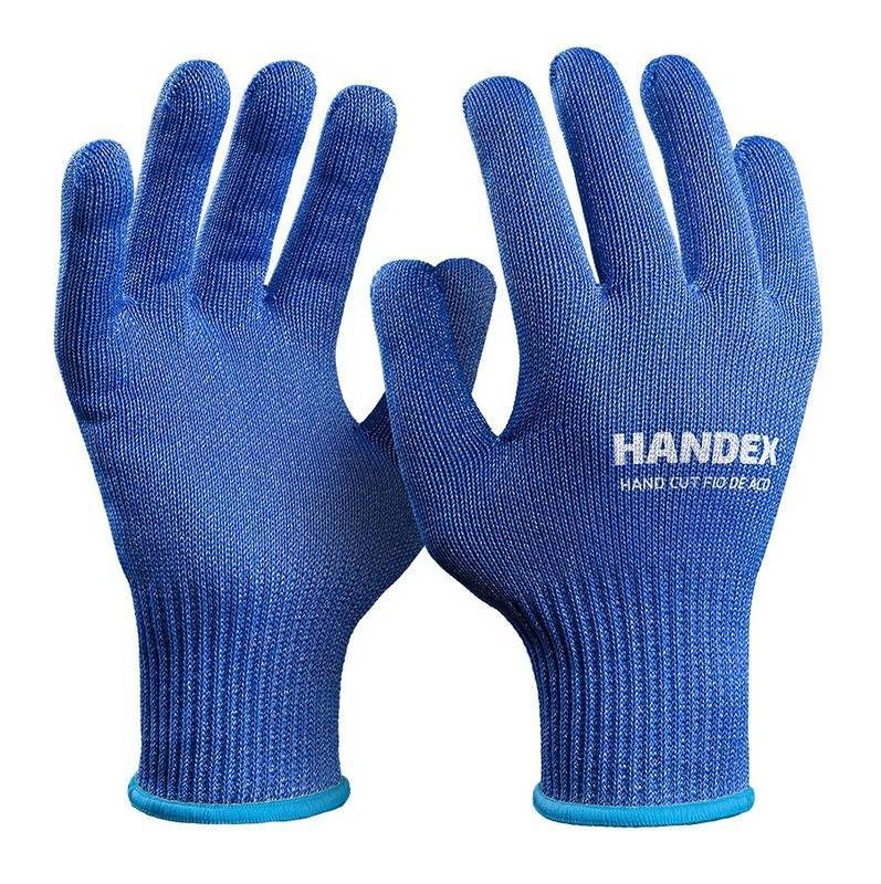 LUVA HANDEX HAND CUT FIO DE AÇO AZUL CA: 52.938