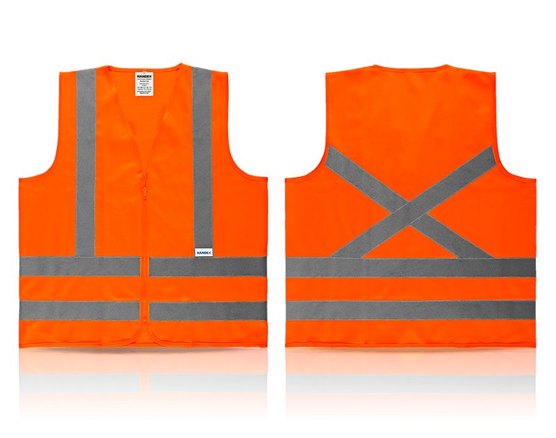 COLETE DE SEGURANÇA REFLETIVO HANDEX - SEM BOLSO LARANJA