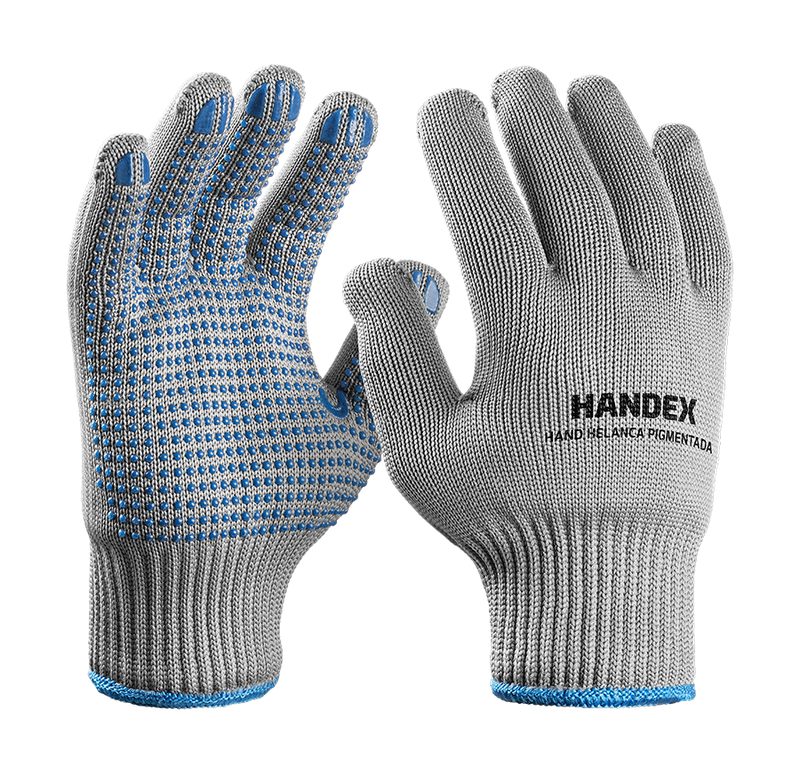 LUVA HANDEX HAND HELANCA PIGMENTADA CINZA CA: 49.082