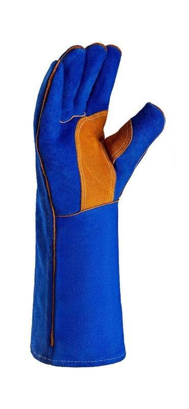LUVA HANDEX HAND SOLDA LONGA AZUL CA: 49.283 - MÃO ESQUERDA