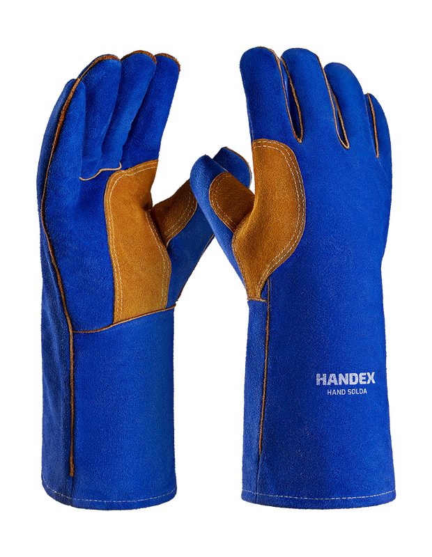 LUVA HANDEX HAND SOLDA AZUL CA: 49.283 - PAR